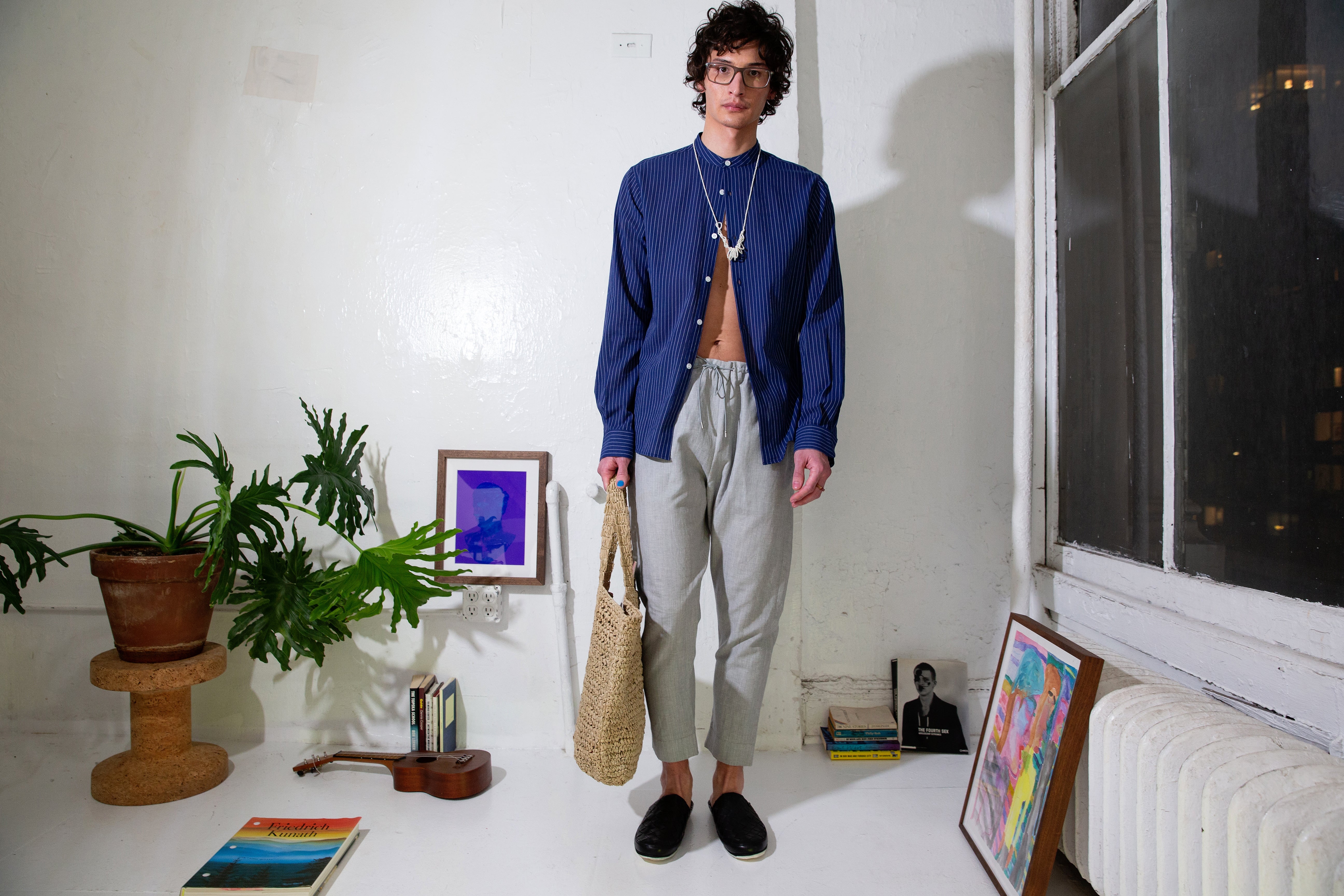 THE BAND COLLAR SHIRT