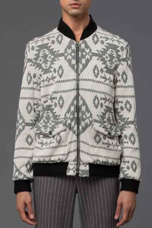 Native Dean Knit Bomber Jacket