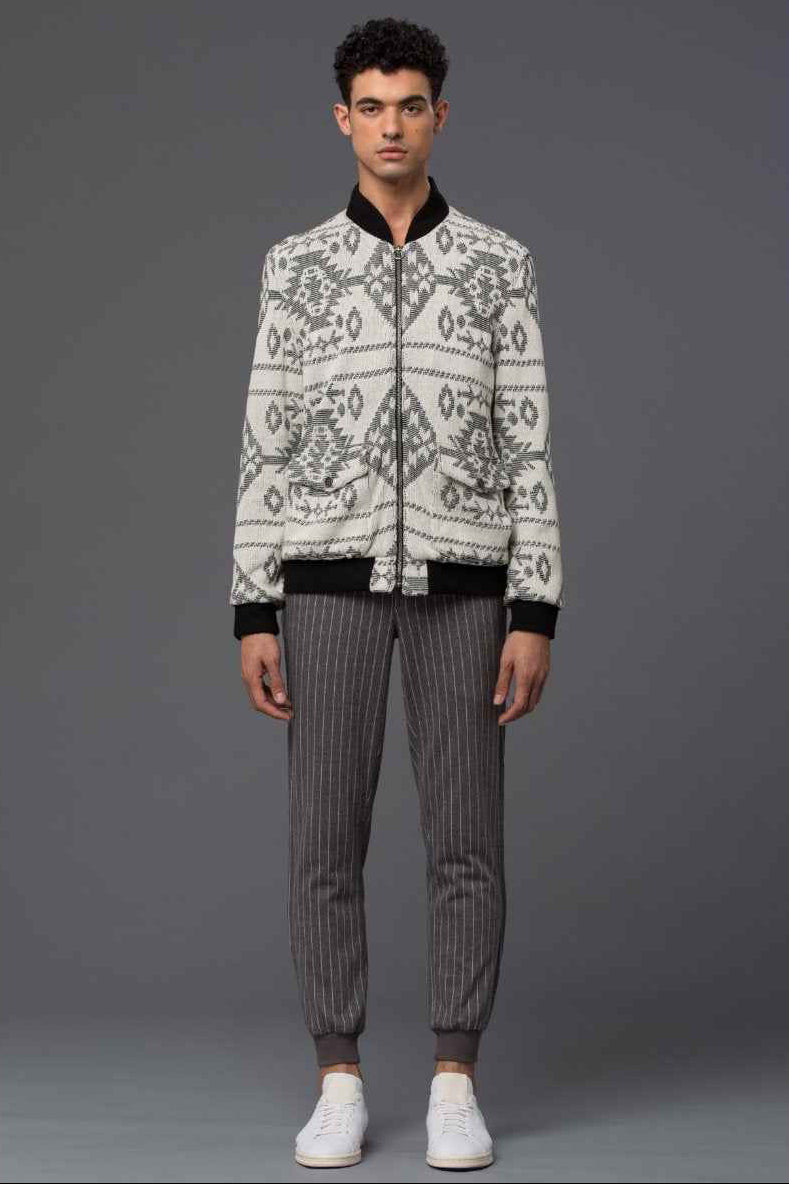 Native Dean Knit Bomber Jacket