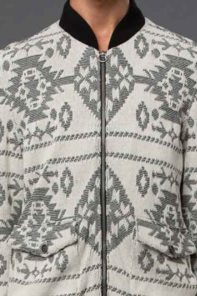 Native Dean Knit Bomber Jacket