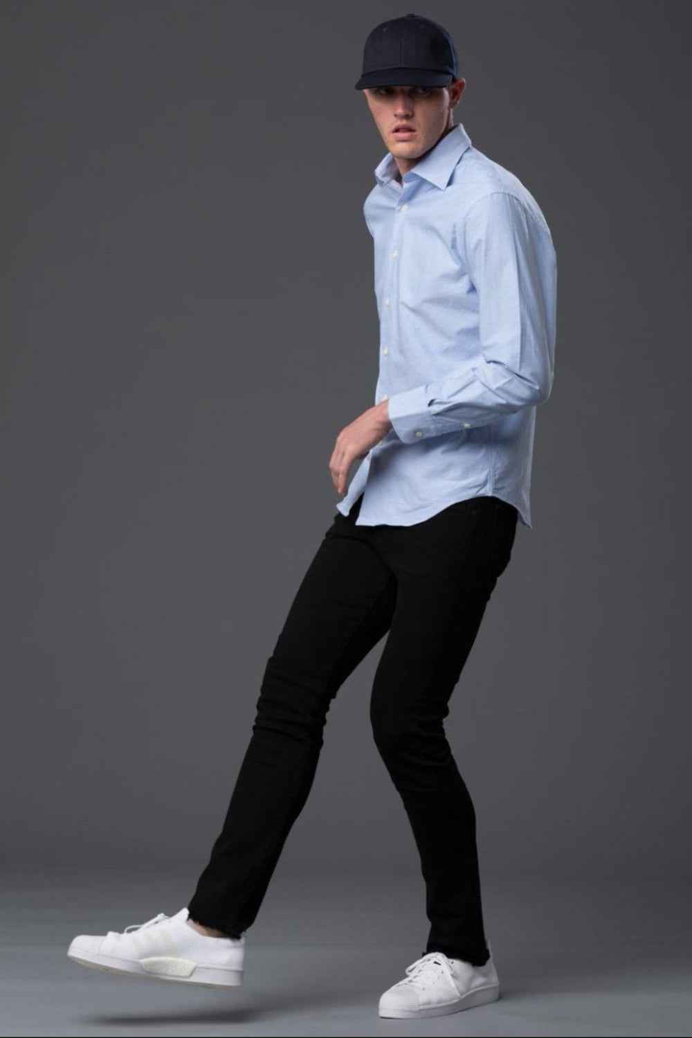 Freemans Sporting Club Blue Hopkins Oxford Shirt