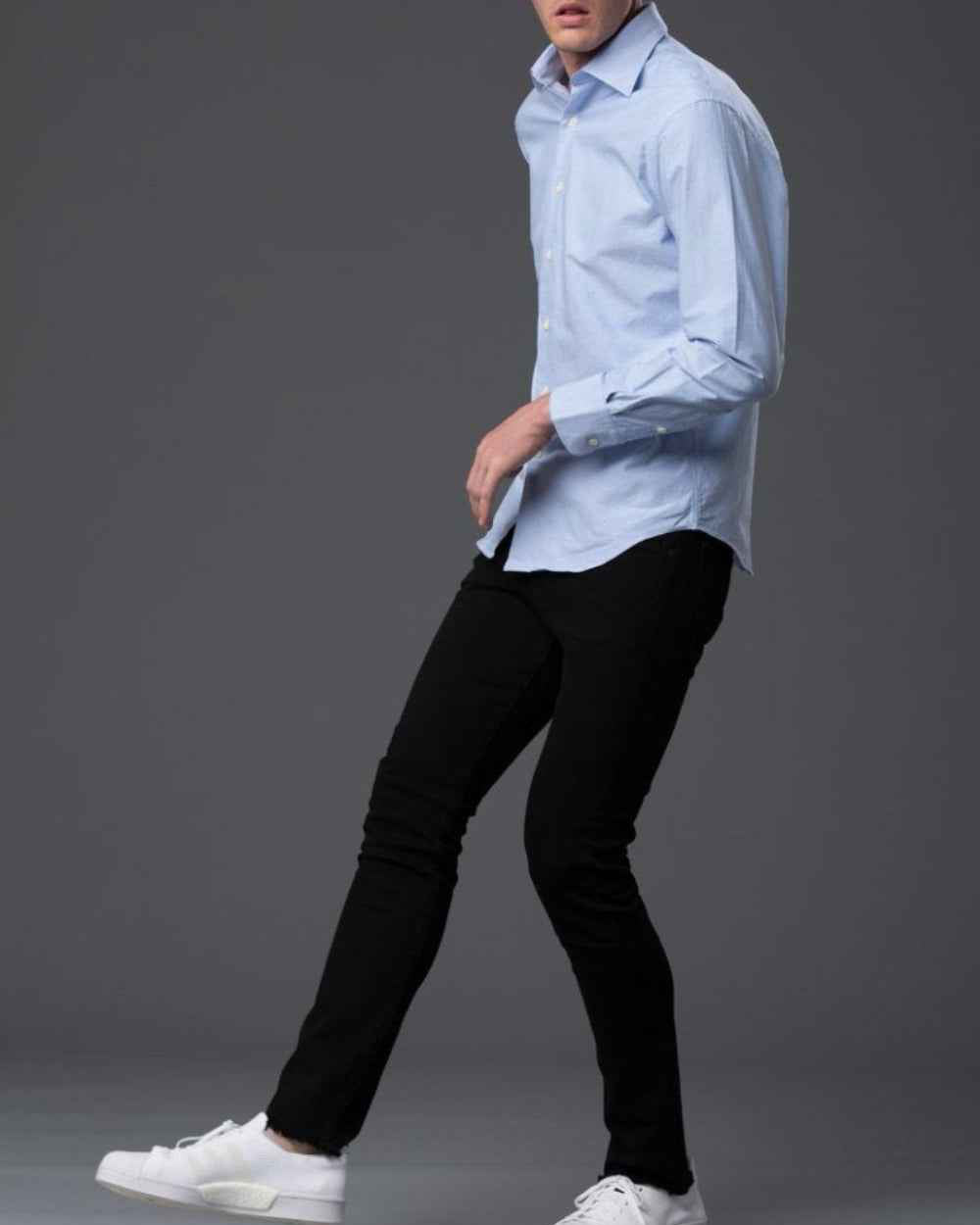 Freemans Sporting Club Blue Hopkins Oxford Shirt