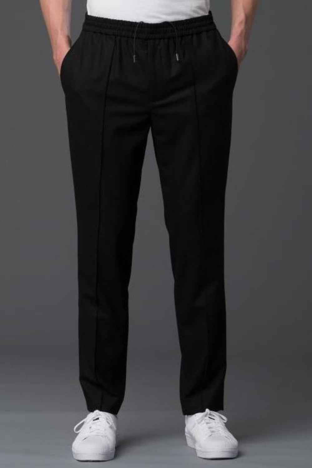 Deveaux New York Elasticated Pintuck Trouser