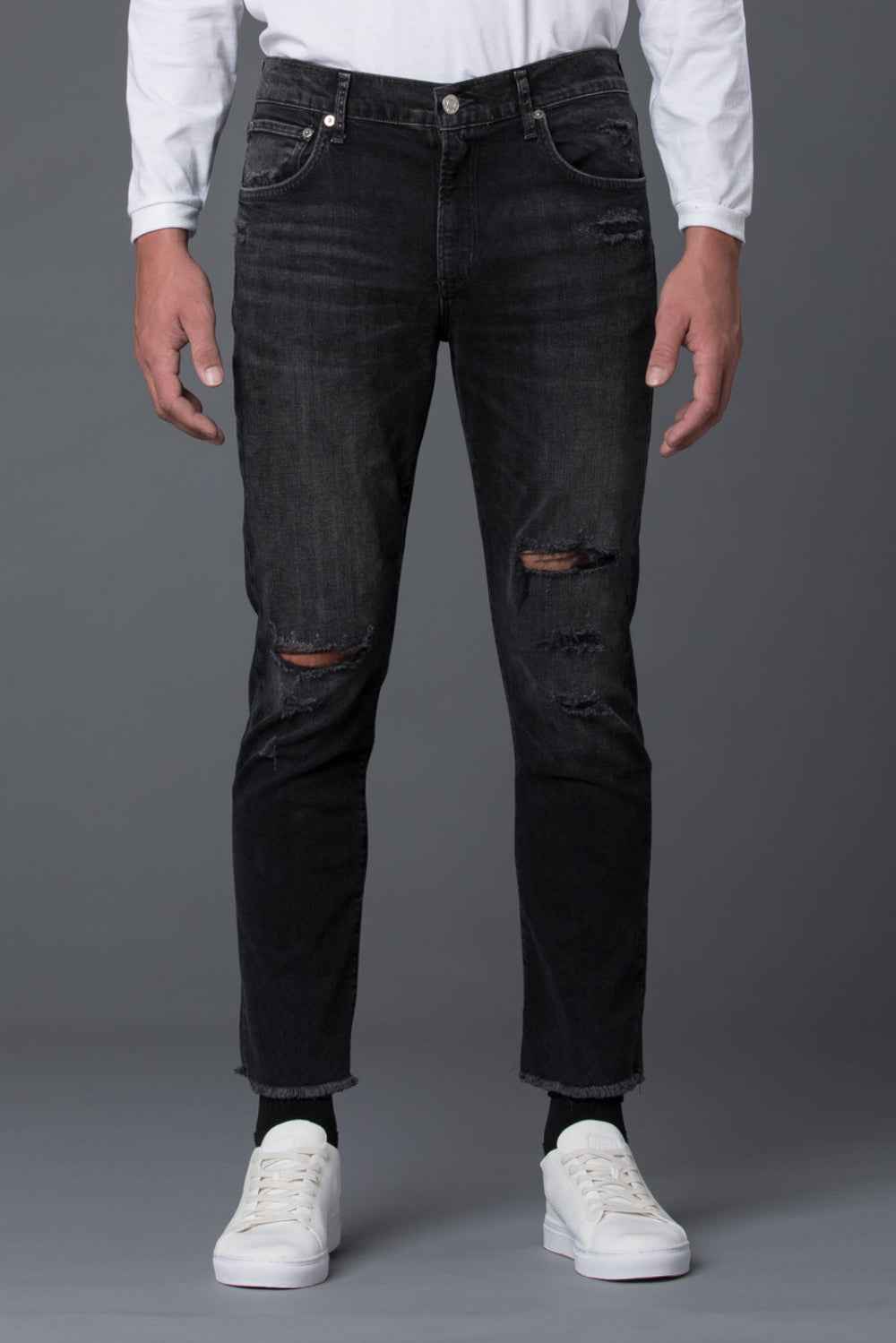 AGOLDE Blade Jean in Underground Destruct