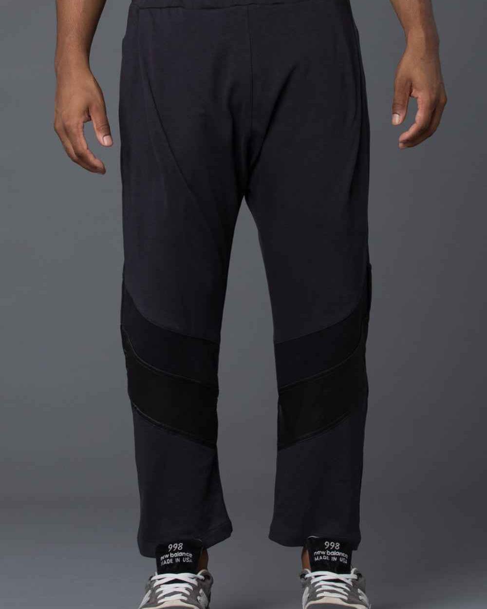 Willy Chavarria Black Hustler Track Pant