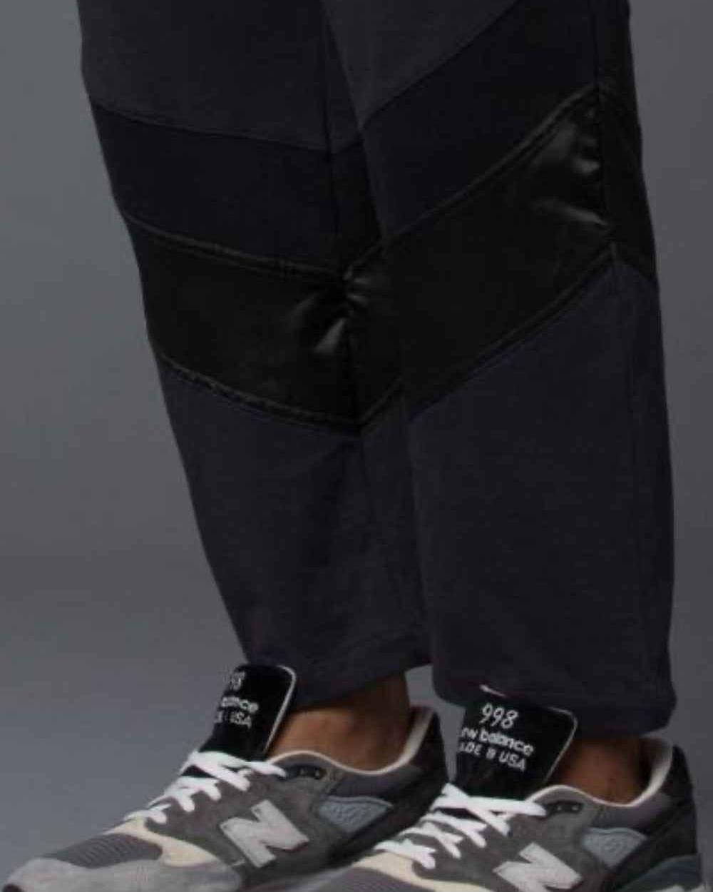 Willy Chavarria Black Hustler Track Pant