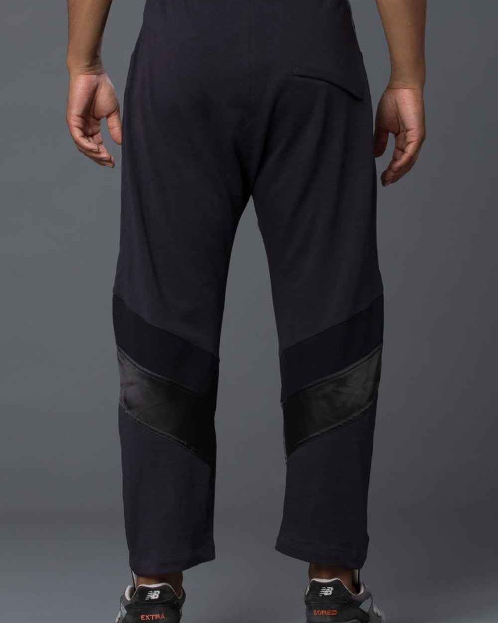 Willy Chavarria Black Hustler Track Pant