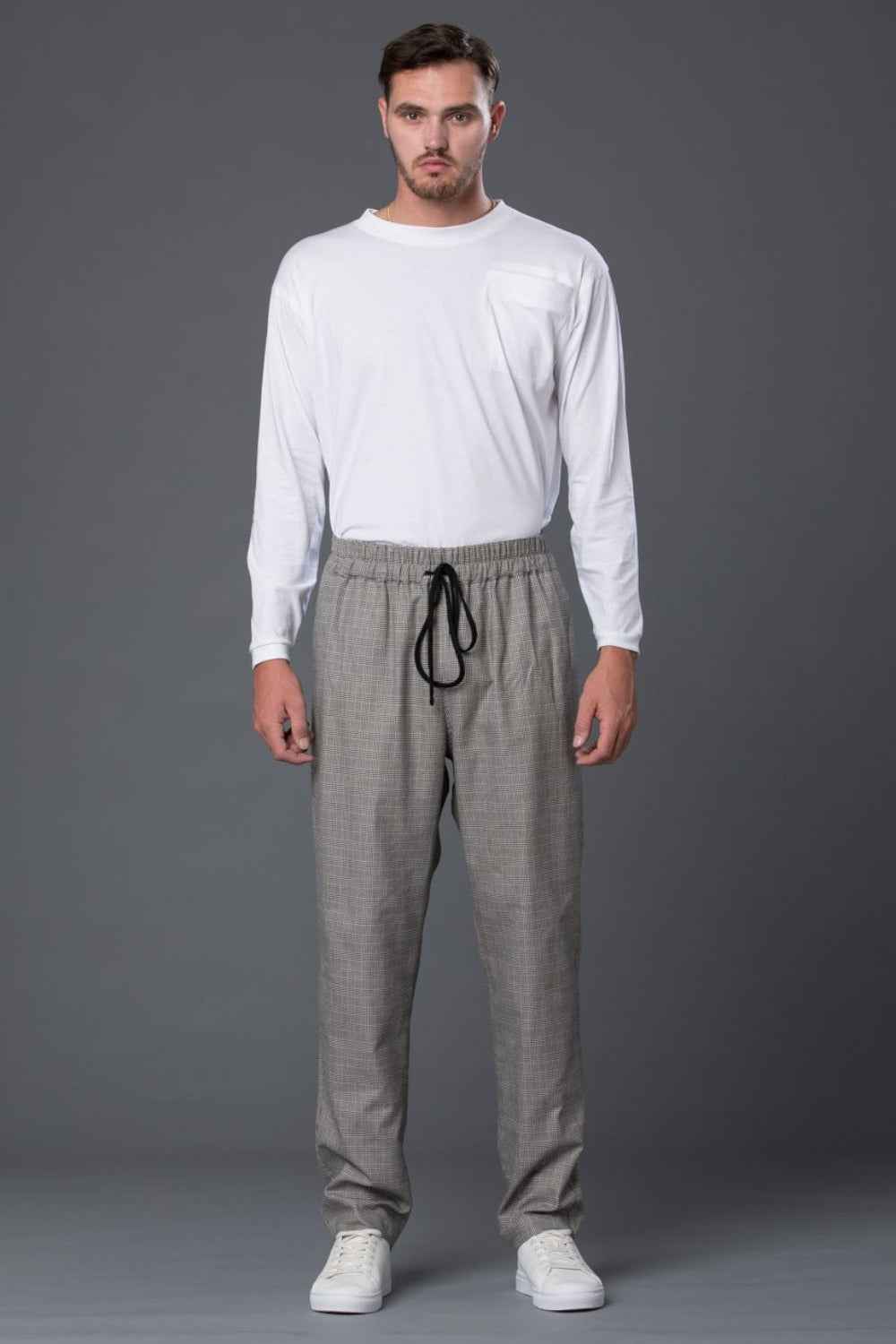 S.K Manor Hill Glen Check Coma Pant