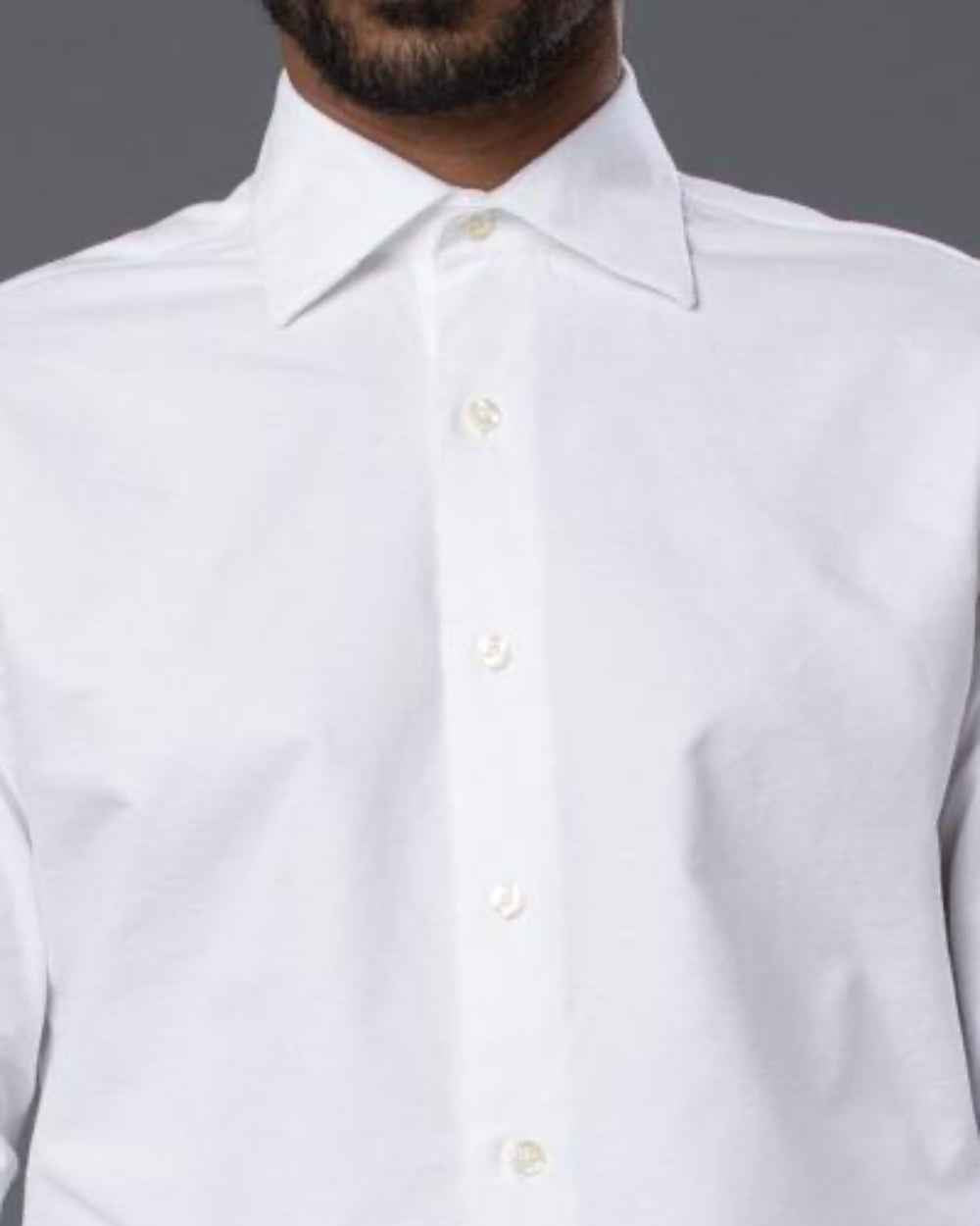 Freemans Sporting Club White Hopkins Oxford Shirt
