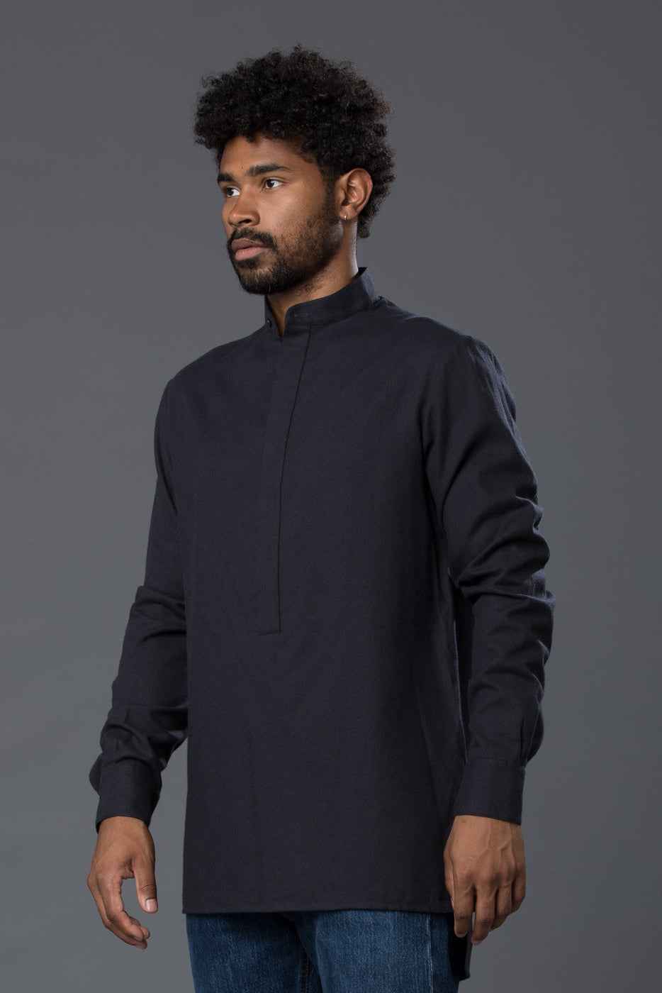 Deveaux New York Flannel Tunic Shirt