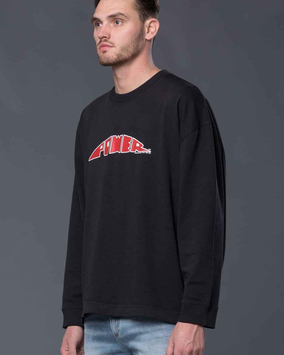 Willy Chavarria "POWER" Long Sleeve Macho Buffalo Tee Shirt