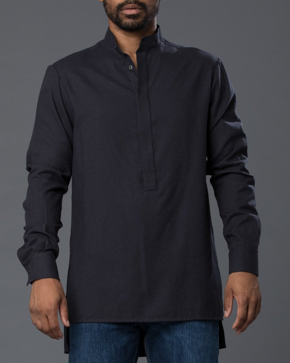 Deveaux New York Flannel Tunic Shirt