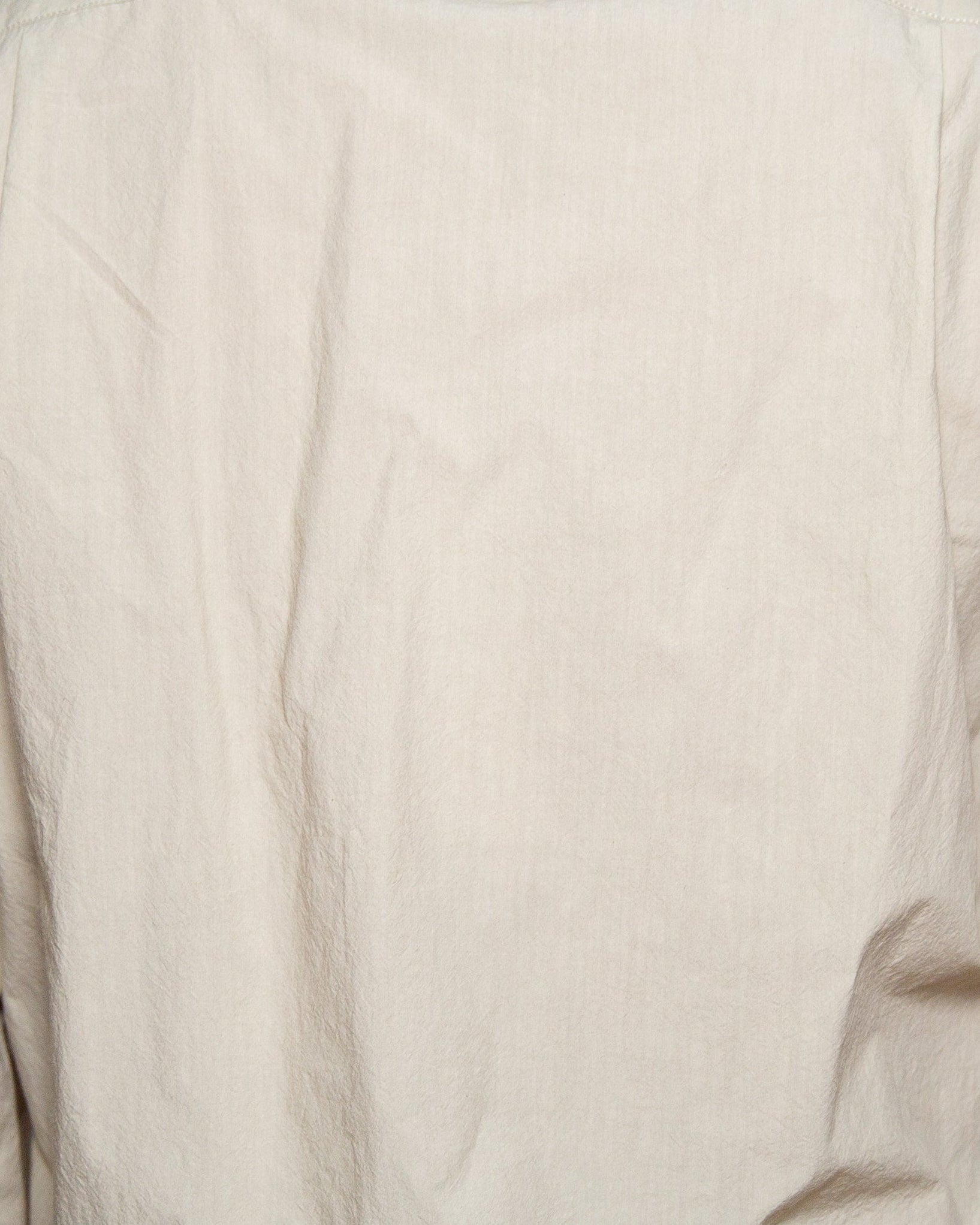 “Reinaldo” Convertible-Collar Shirt in Natural Khaki