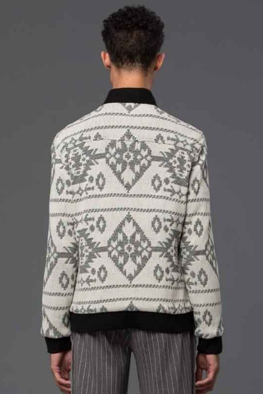 Native Dean Knit Bomber Jacket