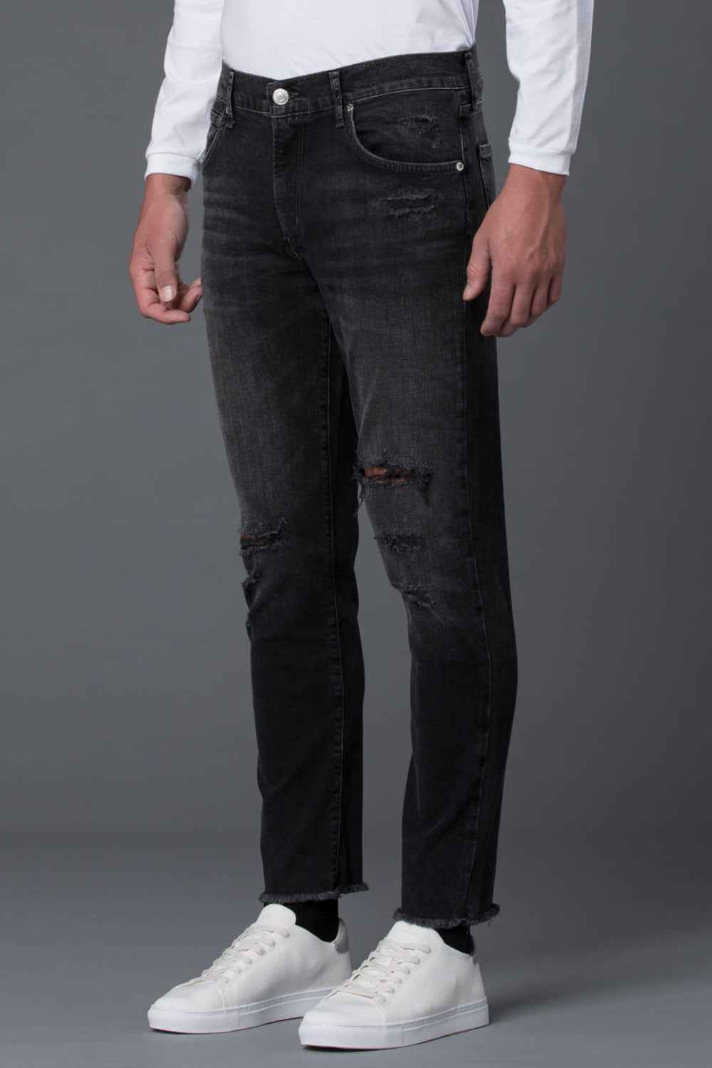 AGOLDE Blade Jean in Underground Destruct