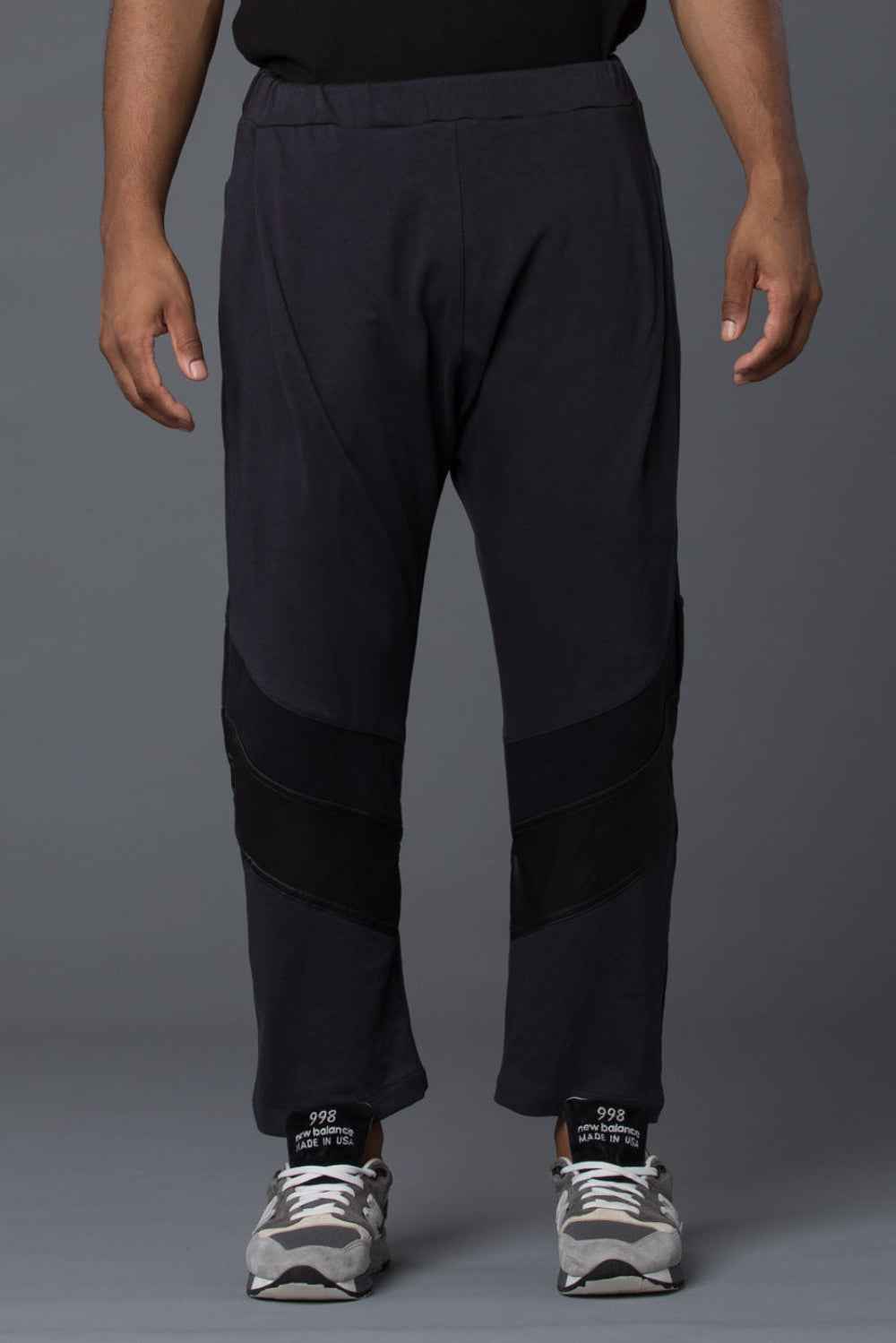 Willy Chavarria Black Hustler Track Pant