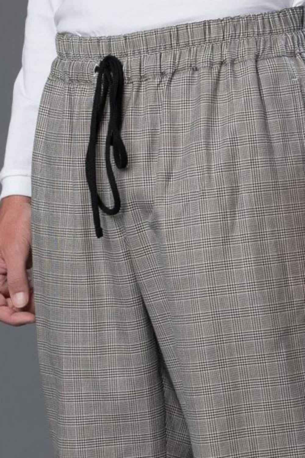 S.K Manor Hill Glen Check Coma Pant