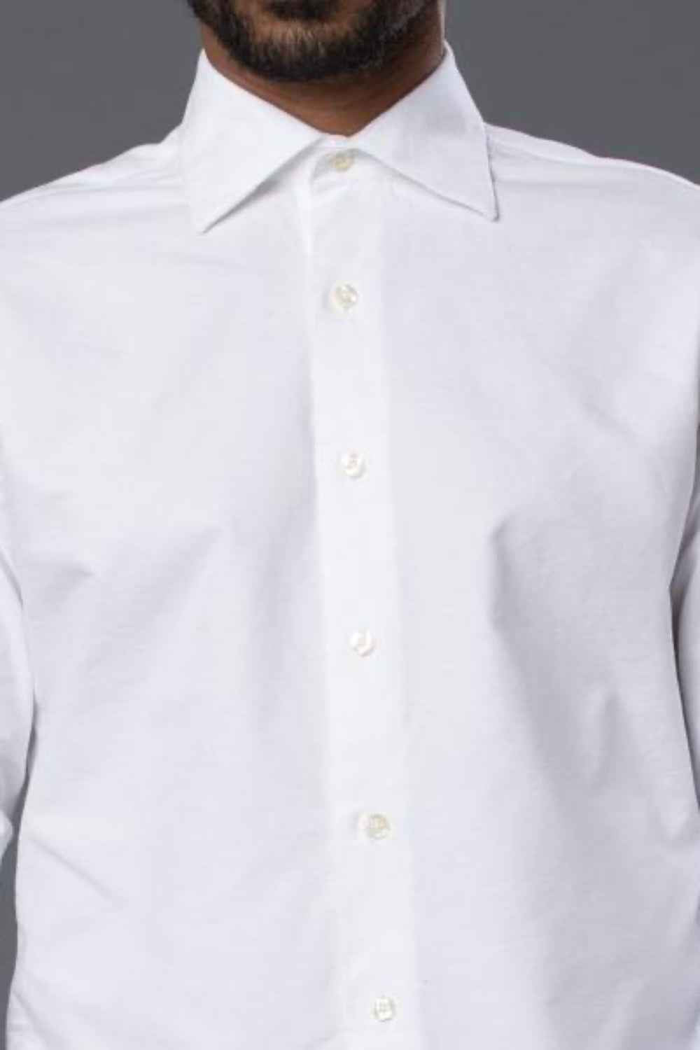 Freemans Sporting Club White Hopkins Oxford Shirt