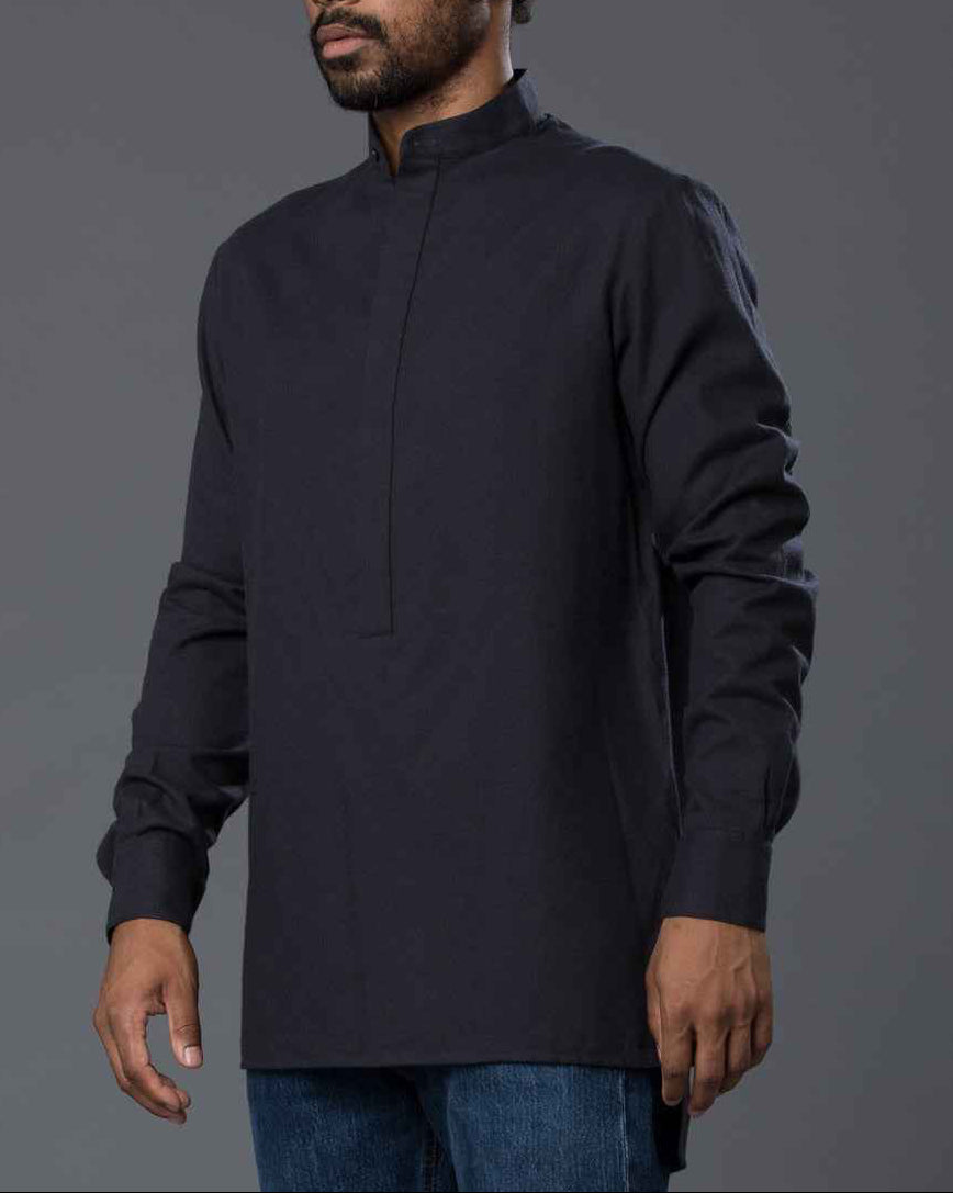 Deveaux New York Flannel Tunic Shirt