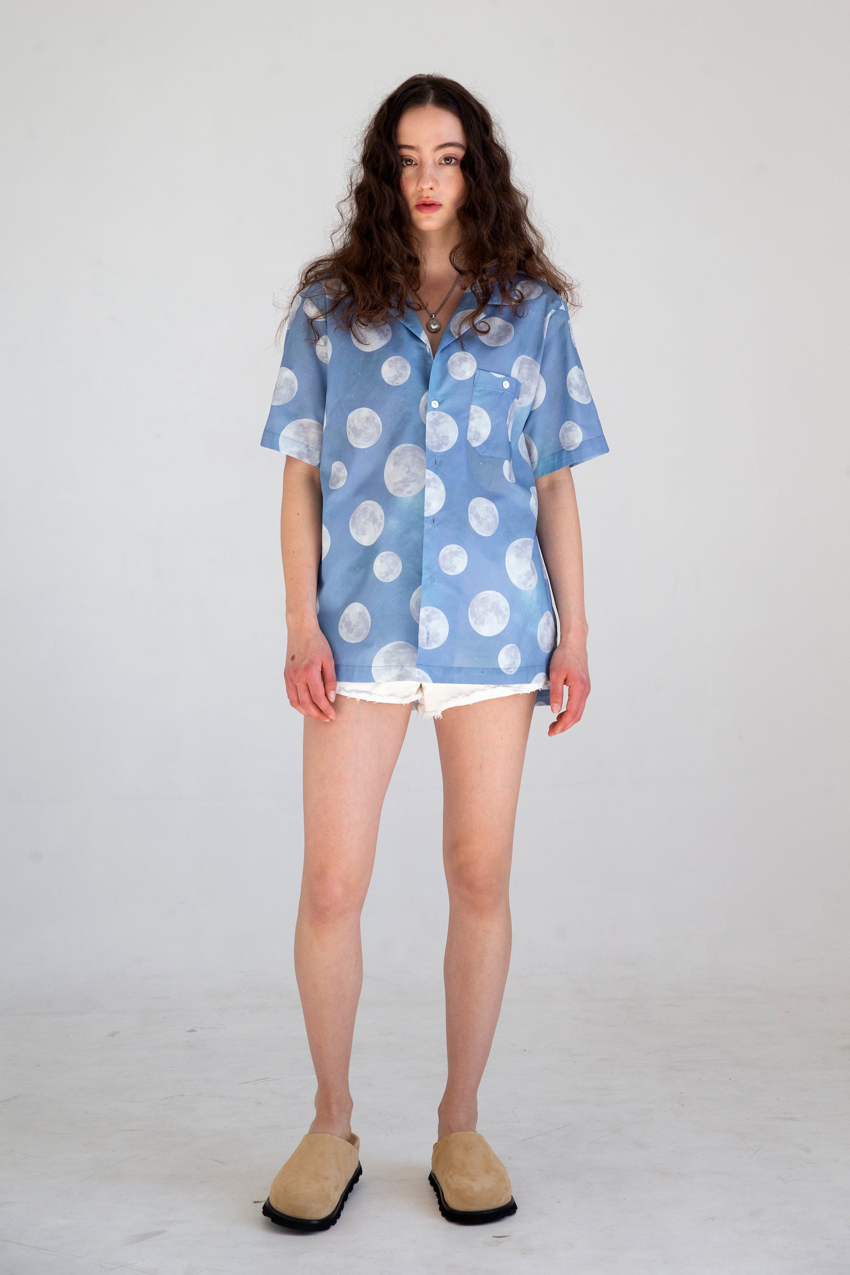 light blue moon shirt